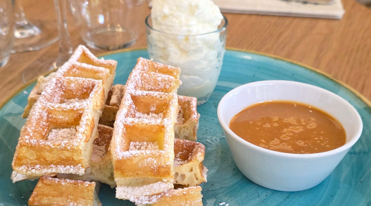 Restaurant Paris Vichy - Dessert, Gaufre